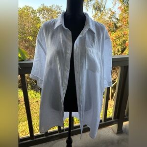 Men’s Benson 100% Linen Short Sleeve size XL